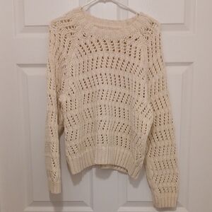 American Eagle see-through knit sweater. Size XL